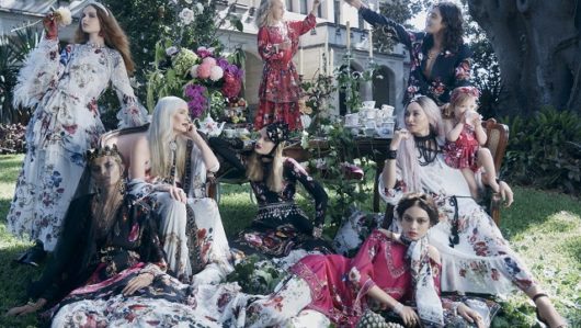 Image of women wearing Camilla kaftans