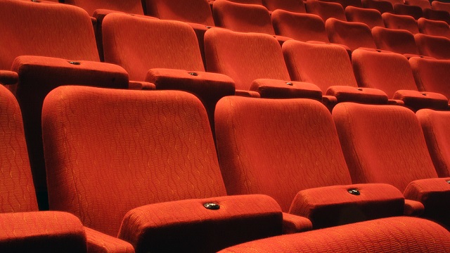 Image of rows of numbered seats in a theatre