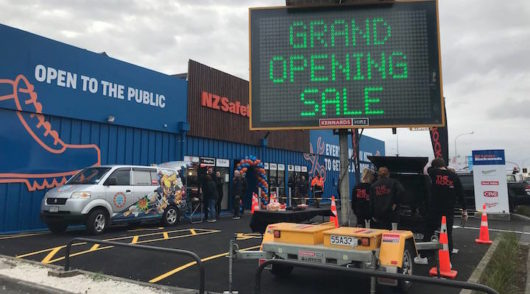 Blackwoods flagship in Auckland