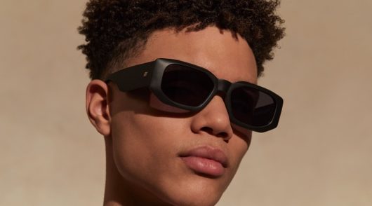 Image of man wearing Le Specs sunglasses