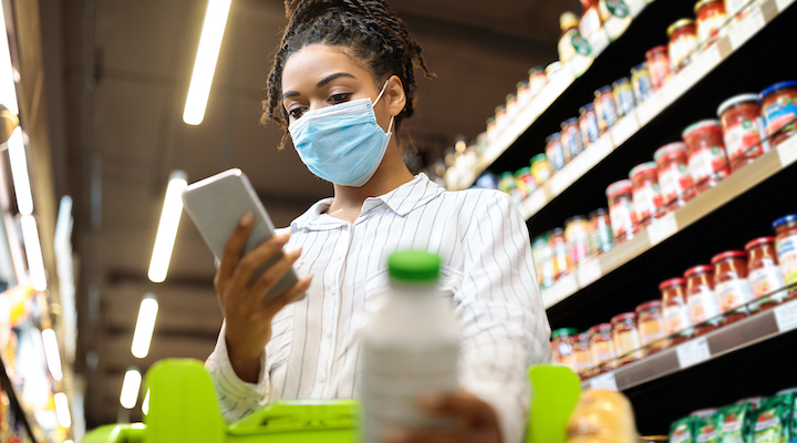 Supermarket shopper