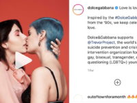 Russian prosecutor seeks to ban Dolce & Gabbana same-sex kiss ads