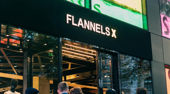 Flannels images credited to Flannels Facebook