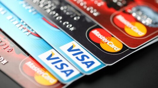 MasterCard and Visa payment cards
