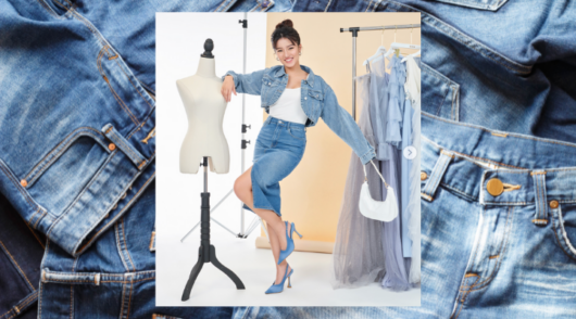Filipina actress Belle Mariano wearing Shein denim