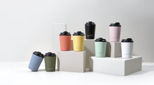 Made by Fressko's best-selling reusable coffee cups.