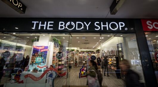 The Body Shop storefront