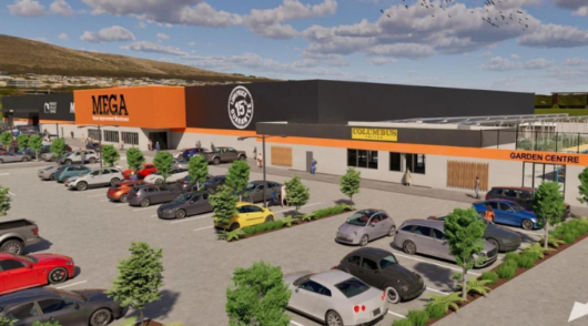 Christchurch shopping centre render