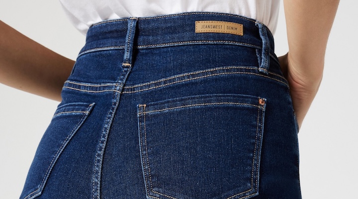 Jeanswest denim with logo