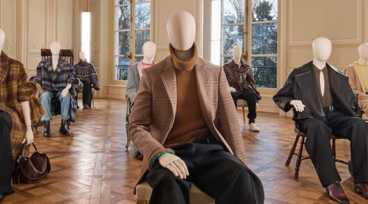 The Loewe Fall Winter 2025 men's and women's collection