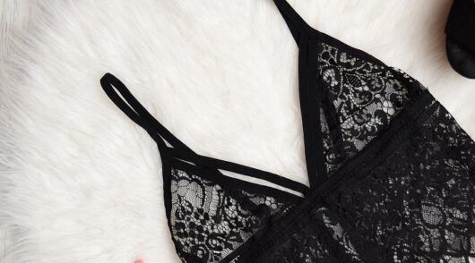 black lace bras