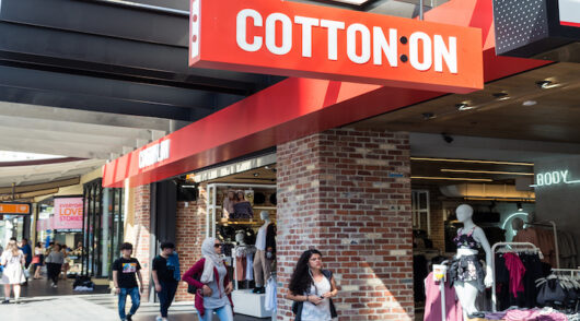 Cotton On store exterior shot