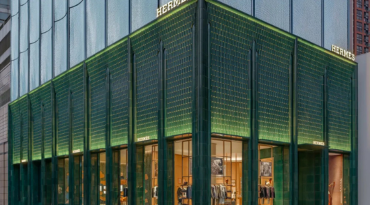 Hermes reopens expanded store at MixC mall, Shenzhen
