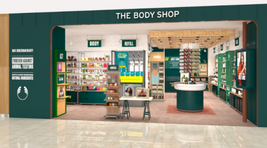 The Body Shop storefront