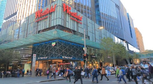 Image of Westfield mall building.