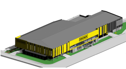The proposed design for PAKnSAVE Takapuna