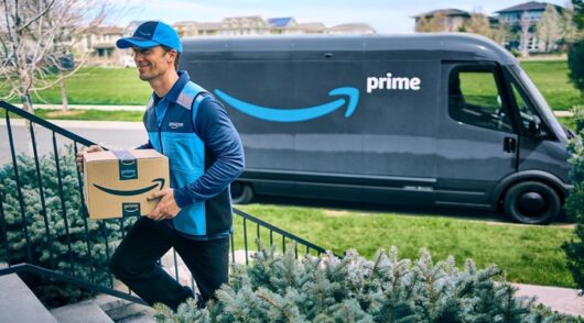 Amazon delivery staff