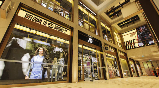 Image of JD Sports Bourke Street Mall shopfront.