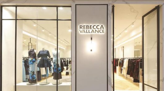 Image of Rebecca Vallance shopfront.