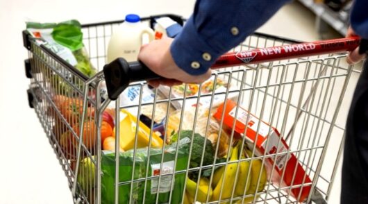 New World shopping trolley