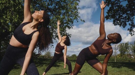 Image of women exercising.