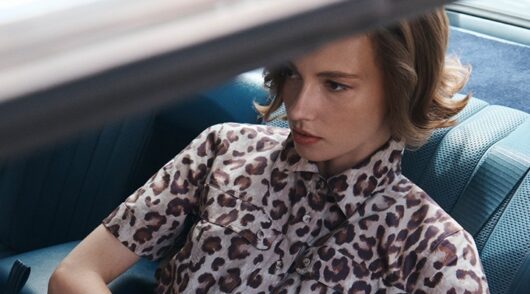 a model in outfit from Country Road brand