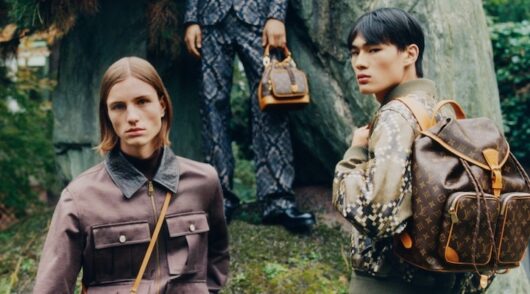 Models with LV bags