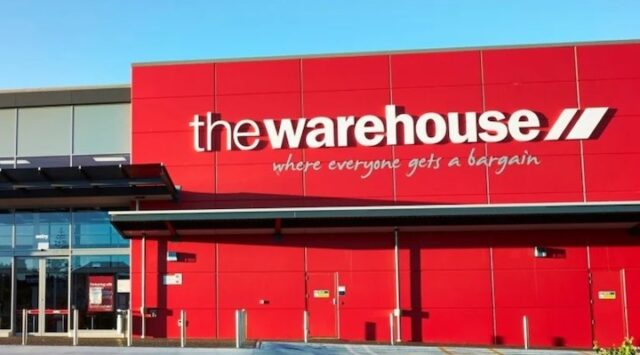 Image of The Warehouse Group store.