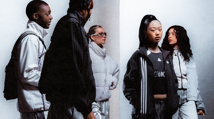 models in Adidas products