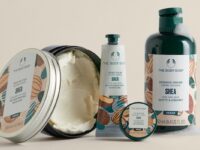 Image of The Body Shop products.