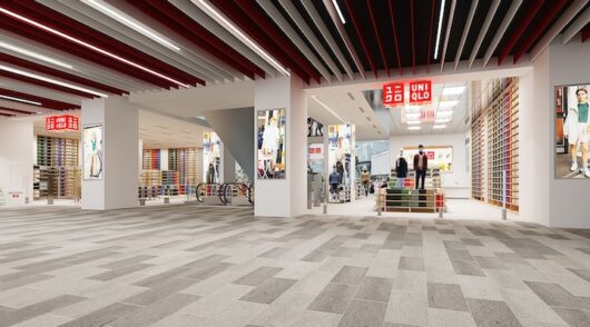 Uniqlo Orchard flagship entrance