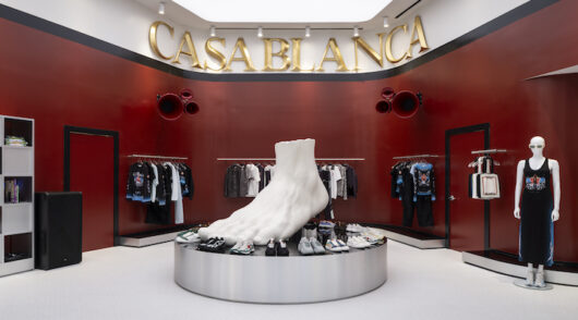 An interior shot of Casablanca’s Los Angeles store.