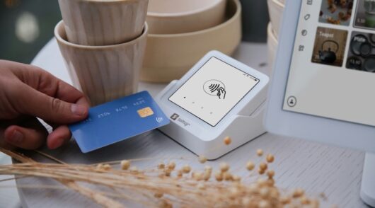 Paying with a credit card