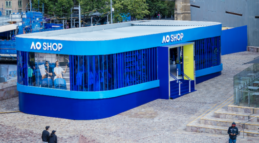 Australian Open pop-up