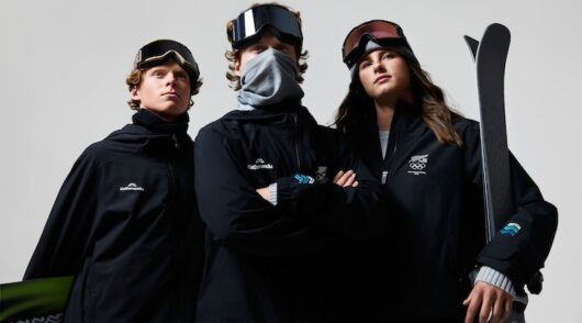 Kiwi skiers in Kathmandu kit