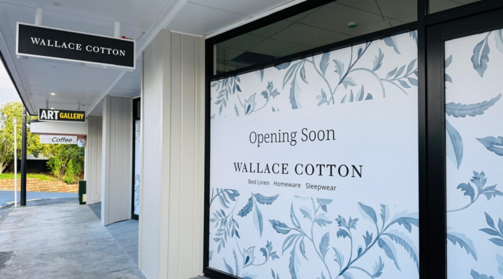 Wallace Cotton store opening