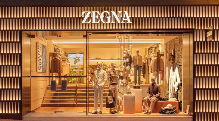 Zegna storefront