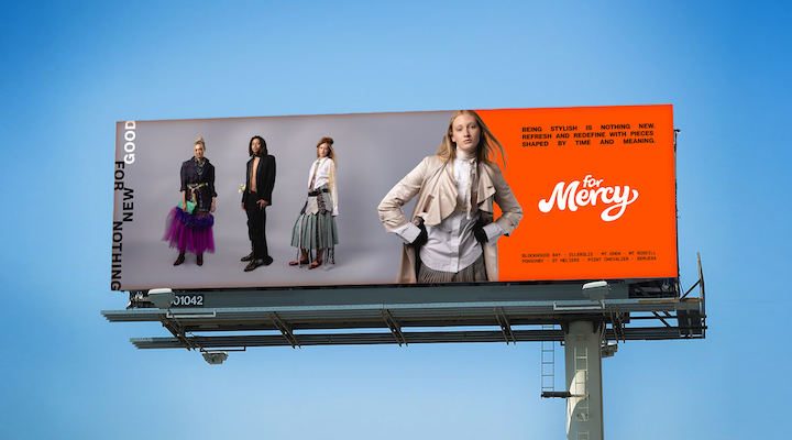 ‘Nothing New for Good’ campaign billboard