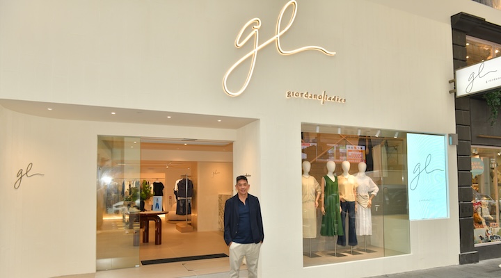 CEO Colin Currie and Giordano Ladies