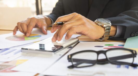 businessman planning