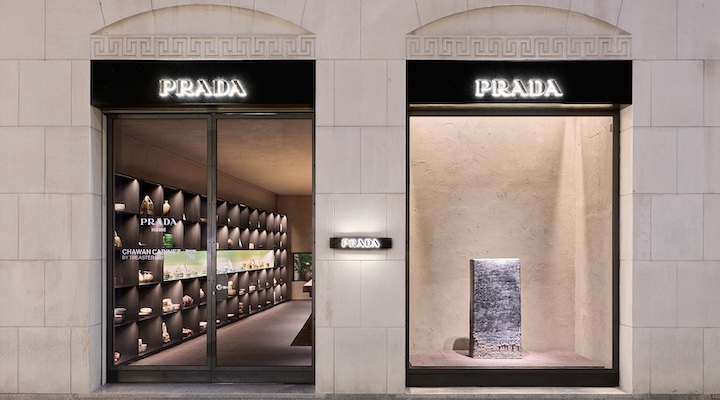 Prada storefront