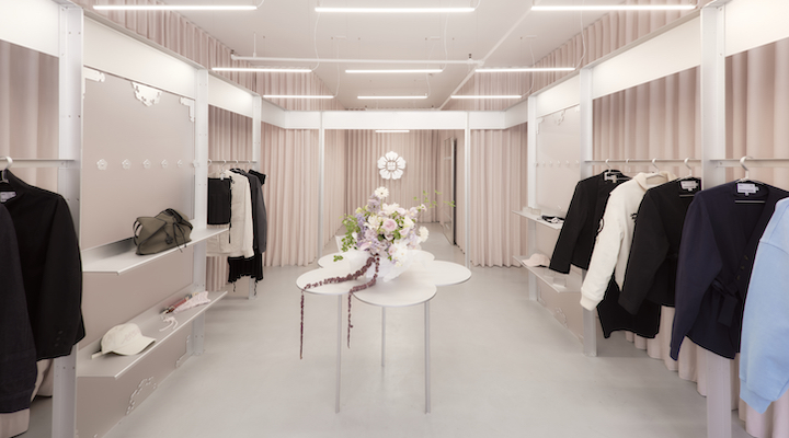 An interior shot of the Sundae School store in New York City.