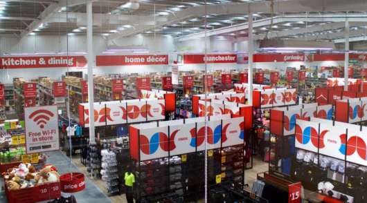 inside The Warehouse store