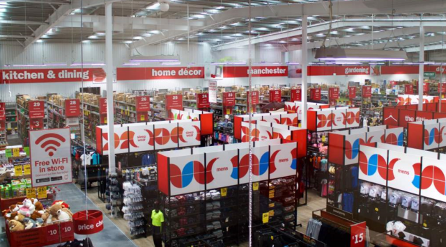 inside The Warehouse store