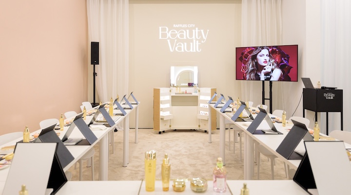 Raffles City’s Beauty Vault