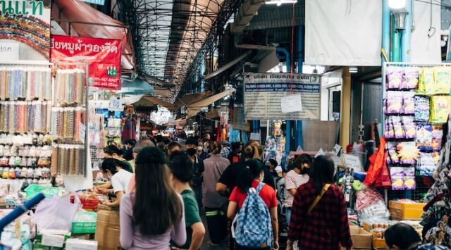 Thailand flea market