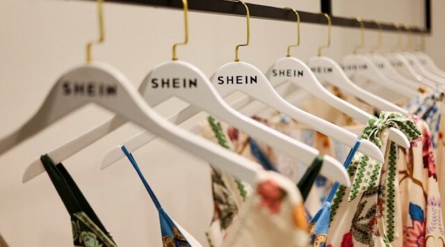 Clothes from fast-fashion brand Shein