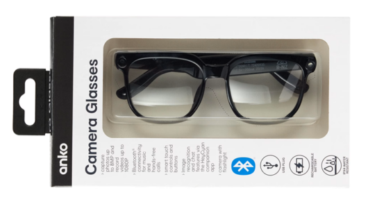 Kmart Anko camera glasses