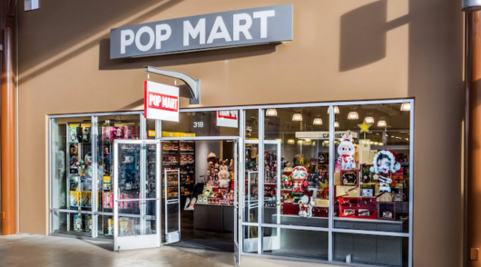 Pop Mart storefront