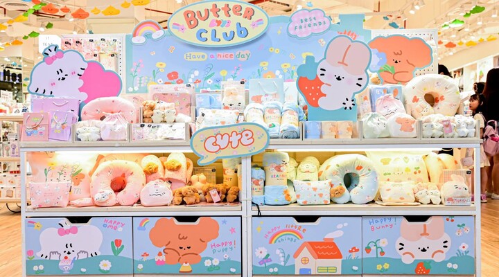 Moshi Moshi’s Butter Club display.